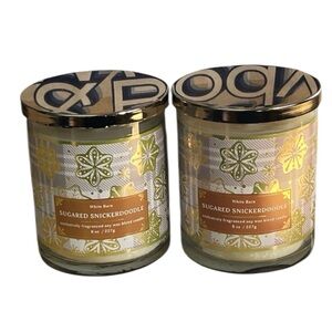 Bath & Body Works Sugared Snickerdoodle Single Wick Candles- 2 count